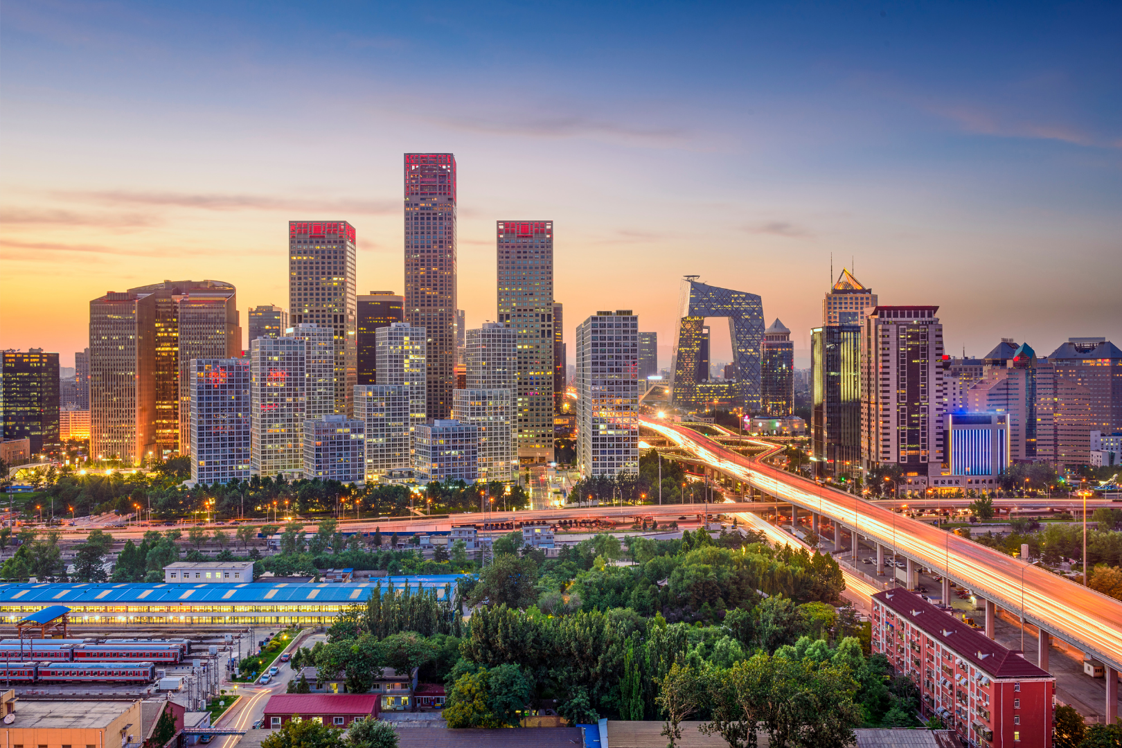 Beijing · CBD skyline