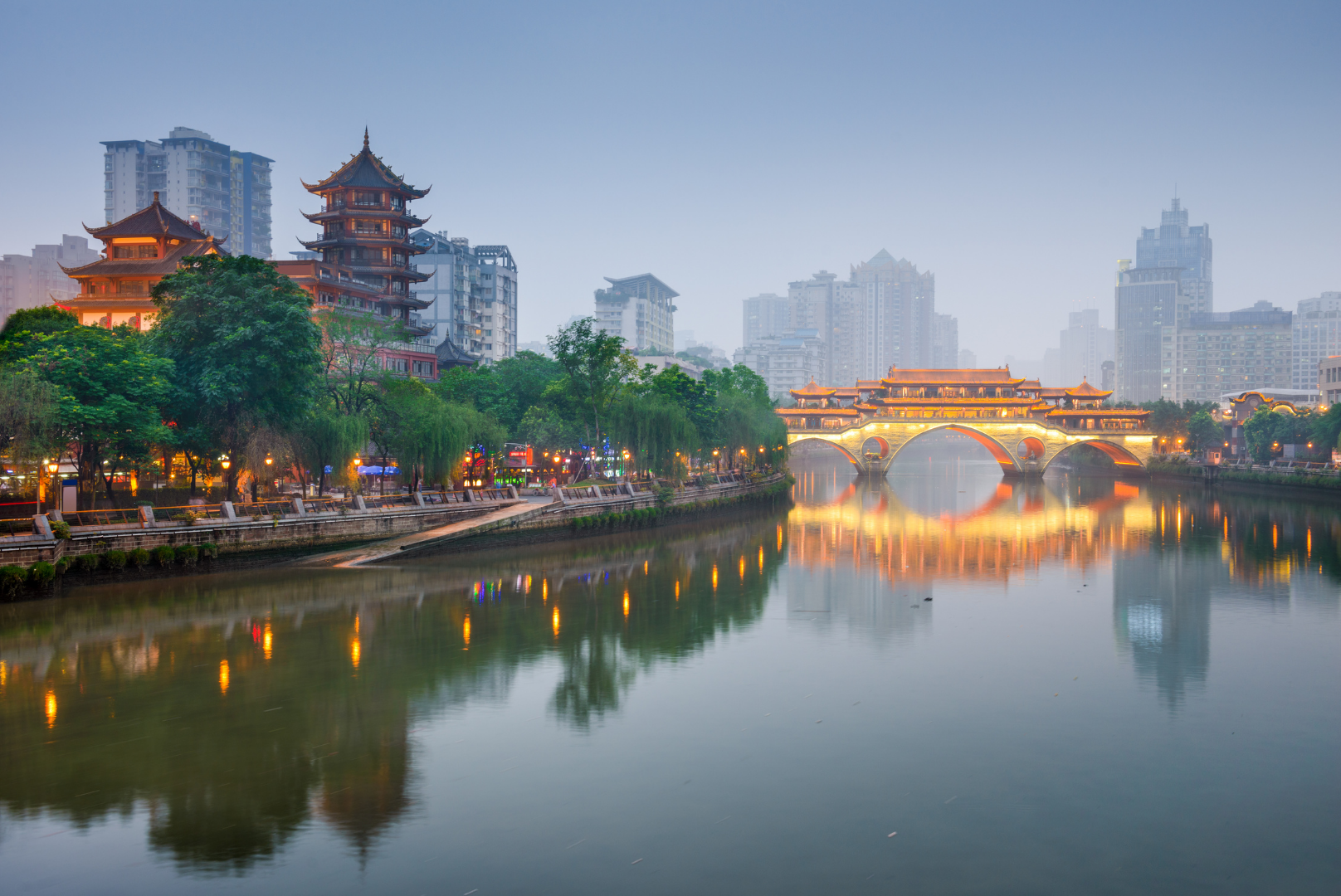 Chengdu cityscape